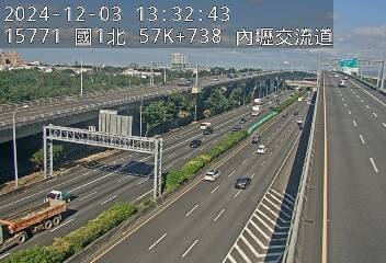 57K+738 中壢轉接一交流道到機場系統交流道 氣溫21度