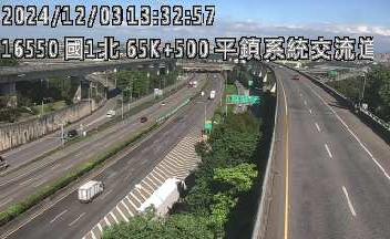 65K+500 校前路交流道到中壢轉接二交流道 氣溫19.9度