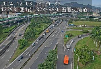 32K+990 五股轉接道交流道到泰山轉接道交流道 氣溫19度