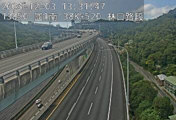 38K+520 泰山轉接道交流道到機場系統交流道 氣溫20.1度