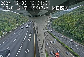 39K+226 泰山轉接道交流道到機場系統交流道 氣溫20.1度