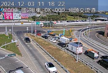 0K+000 圳頭交流道 氣溫22.5度