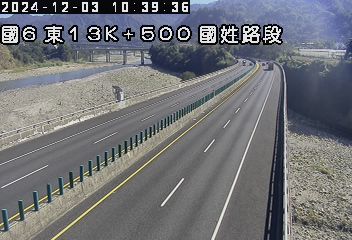 13K+500 東草屯交流道到國姓交流道 氣溫15.2度