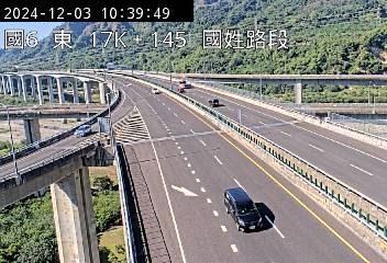 17K+145 國姓交流道到北山交流道 氣溫15.2度