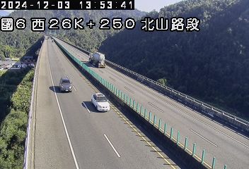 26K+250 愛蘭交流道到北山交流道 氣溫14.8度