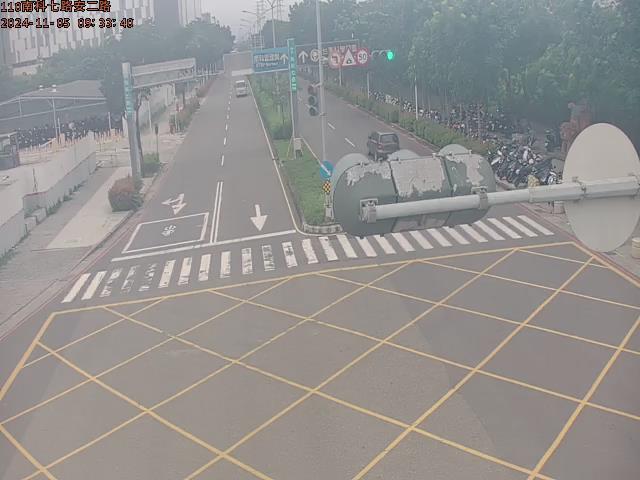 110南科七路安順二路 氣溫16.8度