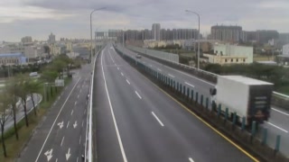 150K+850 清水區西濱公路近清水交流道後北向（逆樁） 氣溫18.3度