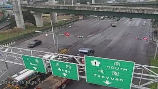 0K+000 快速公路(台北港端到八里交流道(S) 氣溫19度