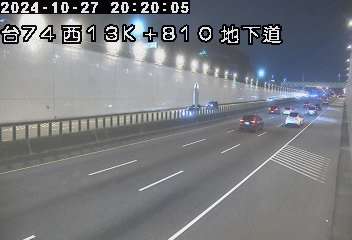 13K+810 北屯二交流道到北屯一交流道 氣溫18.3度