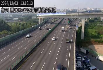 20K+395 潭子系統交流道到潭子交流道 氣溫18.5度