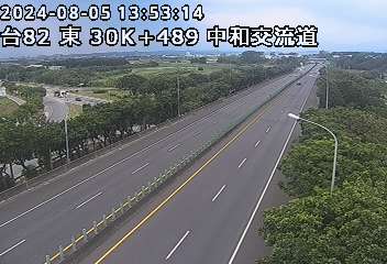 30K+489 水上交流道到中和交流道 氣溫17.6度