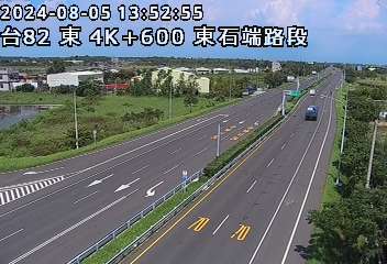 4K+600 東石交流道到朴子交流道 氣溫19.8度