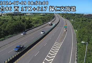 17K+617 台19甲交流道到歸仁交流道 氣溫17度