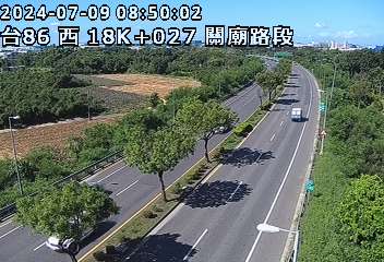 18K+027 台19甲交流道到歸仁交流道 氣溫17度