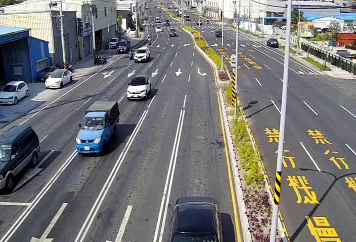 長和路一段與北外環道路口北桿(向南) 氣溫18.6度