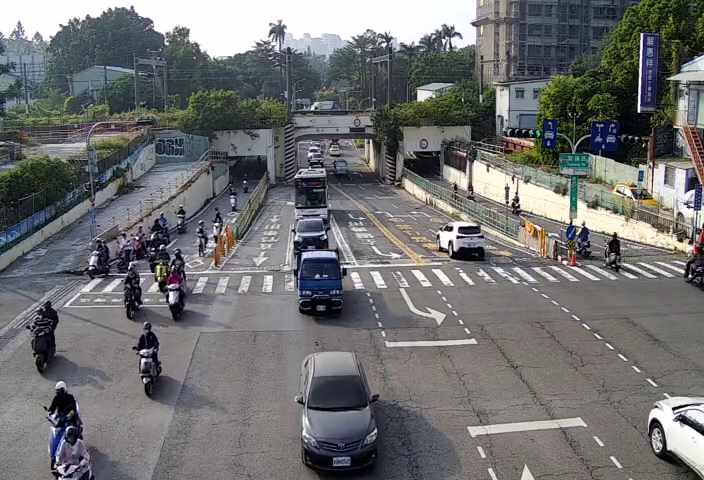 小東路與前鋒路口東桿(向西) 氣溫20.3度