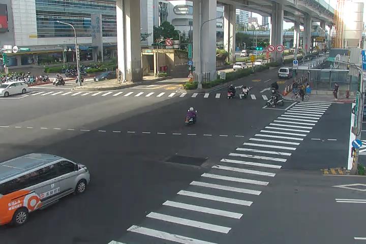 松江路市民大道口 氣溫21.7度