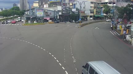 進德路/樂業二路(右側車流往復興東路) 氣溫19度