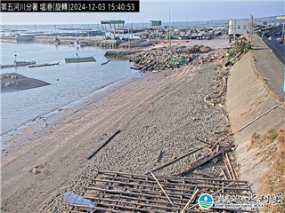 新港沿海 塭港 氣溫19.8度