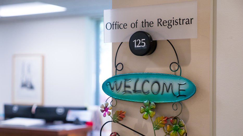 Office of the Registrar - Welcome