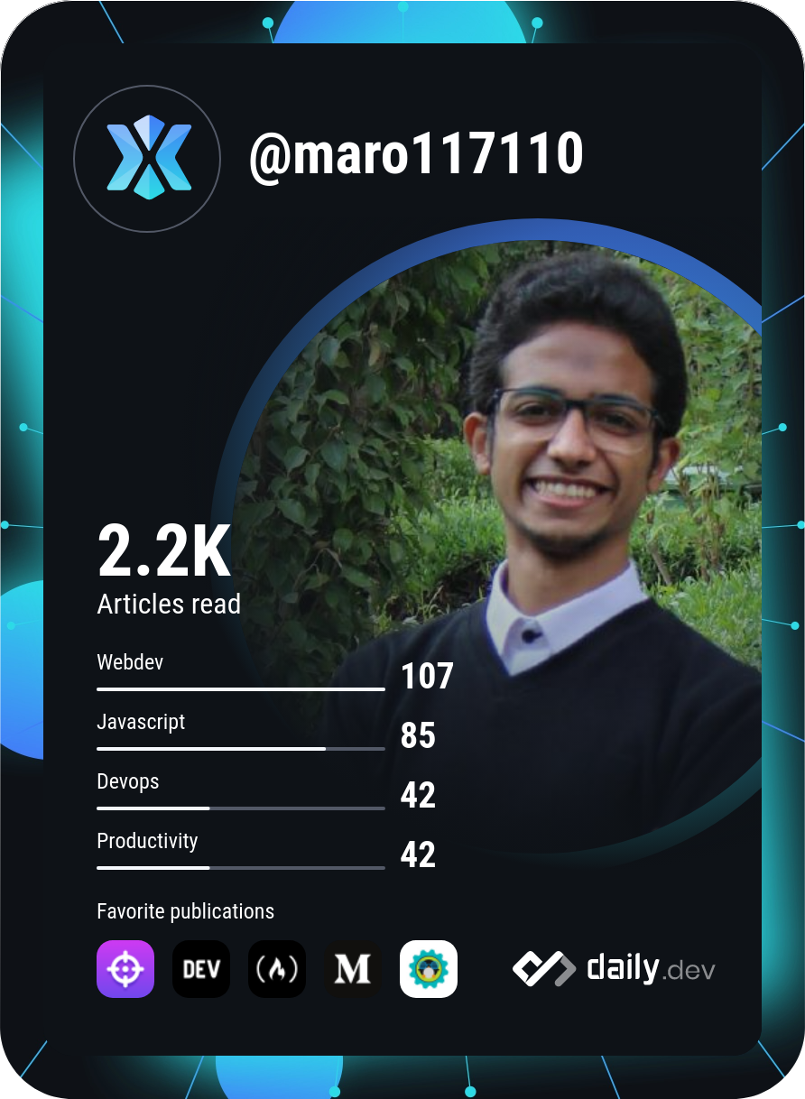 Marwan El-Adawy's Dev Card