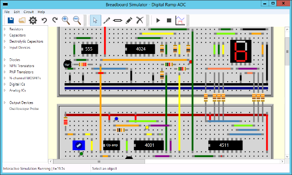 Digital Ramp ADC Screenshot