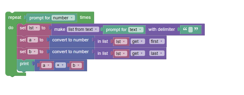 Figure 1. Image of BlockOJ Editor