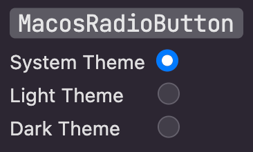 RadioButton Preview