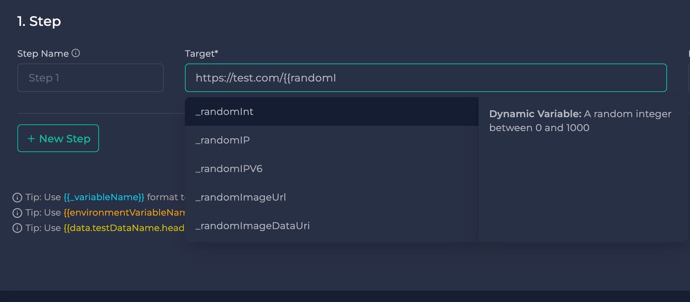 Ddosify - Parametrization Feature