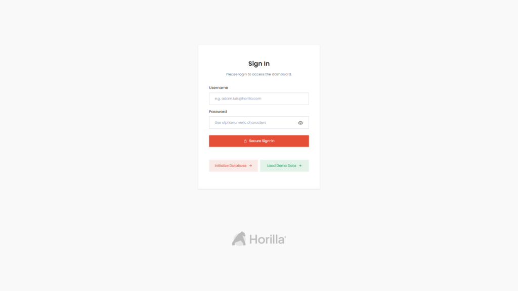 Initialize Database in Horilla HRMS