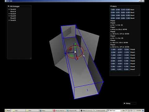 CSG Prototype: Transforming Brushes