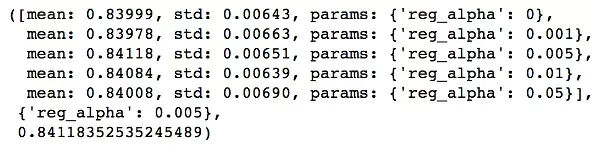 parameter tuning, gamma