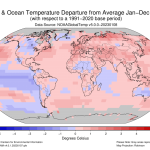 global temperature map