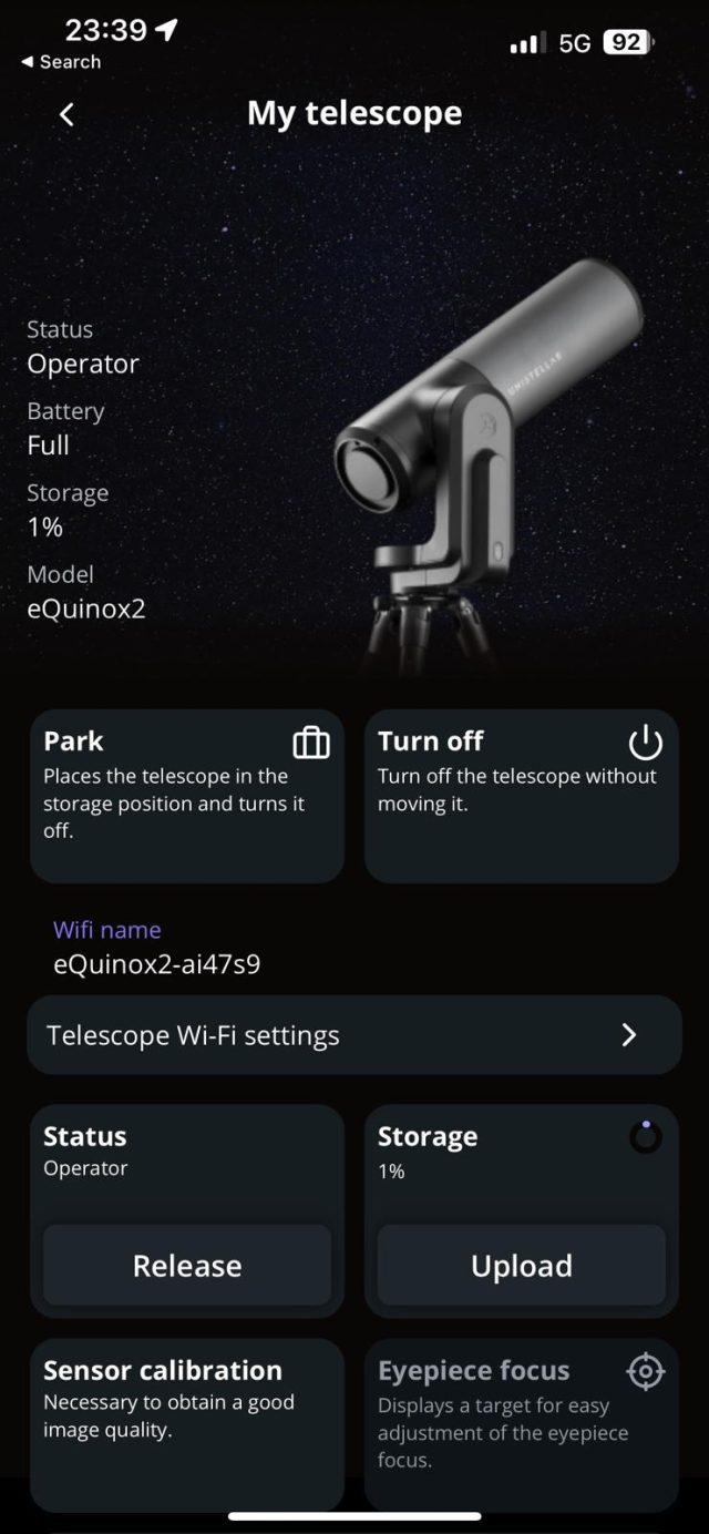 myscope screenshot