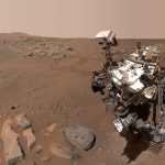 images of Perseverance rover on Mars