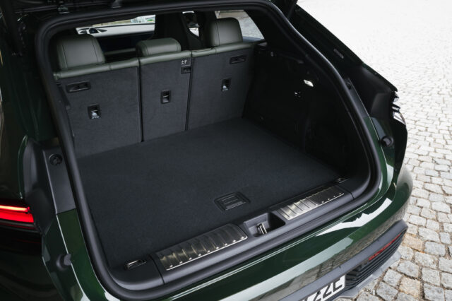 Porsche Macan EV cargo area