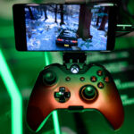 Xbox controller hooked up to an Android device