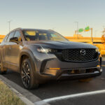 A grey Mazda CX-50 Hybrid