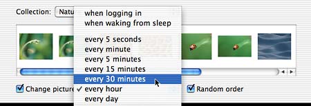 Desktop picture rotation