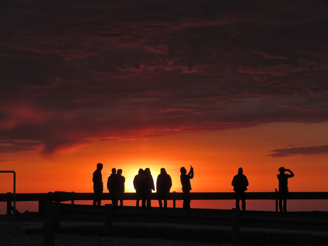 Sunset at Paranal