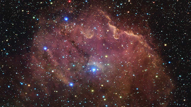 Fireworks of newborn stars