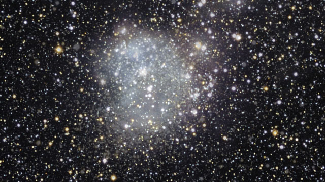 Panning across part of the Large Magellanic Cloud