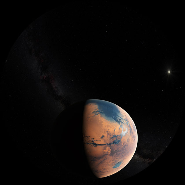 Artist’s impression of Mars four billion years ago (fulldome)