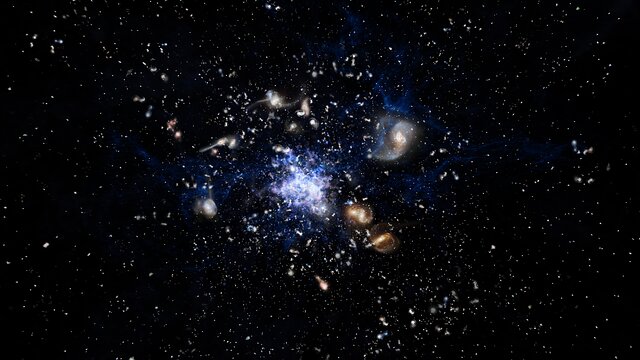 Witnessing the Birth of a Distant Cluster of Galaxies (ESOcast Light 259)