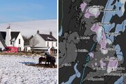 uk snow maps polar blast this week