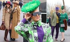 cheltenham festival best dressed outfits ladies day pictures