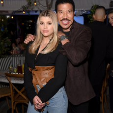 Lionel Richie and Sofia Richie