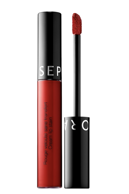 Sephora Collection Cream Lip Stain Liquid Lipstick in Red Velvet