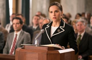 felicity jones as ruth bader ginsberg in on the basis of sex