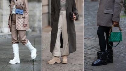 street style snow boots